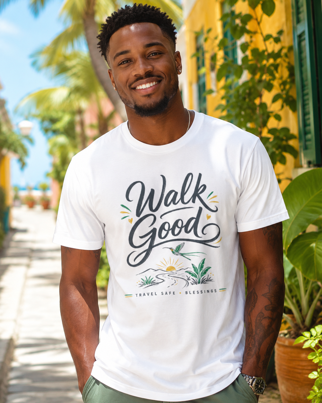 Walk Good tee — Toronto street