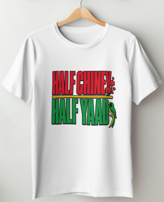 Half Chiney Half Yaad Tee
